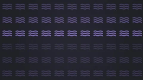 Dark abstract pattern with wavy lines in a design Stock Footage 339306054