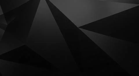 Dark abstract polygonal background with geometric shapes and modern design .. Stock Illustration