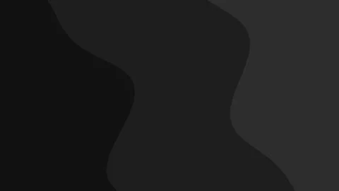 Dark abstract shapes form a smooth flowing pattern across a grayscale canvas, Иллюстрация