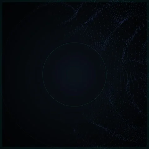 Dark Abstract Swirling Digital Data Stream Flowing Through Cyberspace Stock Footage 347263291