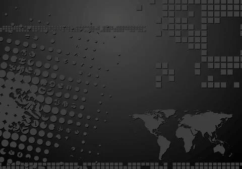 Dark abstract tech background Dark abstract tech background. Vector design... Stock Photos