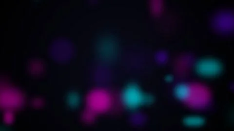Dark abstract tech particle network loop Stock Footage 345547952