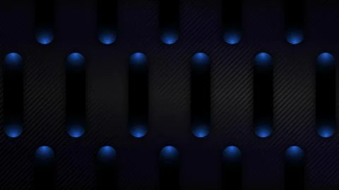 Dark abstract technology background with glowing blue light vertical pill s.. Stock Illustration