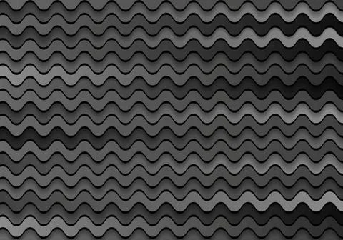 Dark abstract vector wavy background Dark abstract wavy background. Vector... Stock Photos