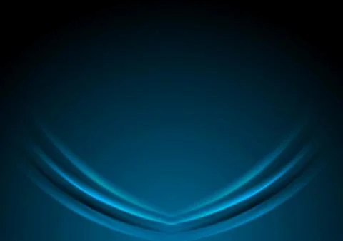 Dark abstract waves pattern 스톡 일러스트