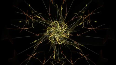 Dark abstraction of clockwork, steampunk design Stock Illustration