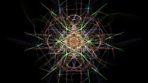 Dark abstraction of clockwork, steampunk design Stock Illustration