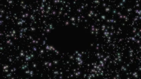 Dark Ambient Particle Bokeh Loop Background Relaxing Visual Stock Footage 332560229