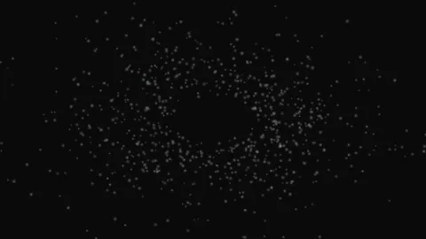 Dark Ambient Particle Bokeh Loop Background Relaxing Visual Stock Footage 332711137
