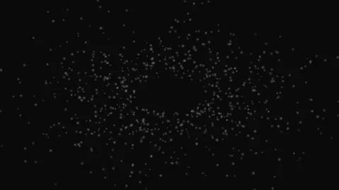 Dark Ambient Particle Drift Loop Background Relaxing Motion Stock Footage 332710491