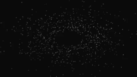 Dark Ambient Particle Drift Loop Background Relaxing Motion Stock Footage 332710967
