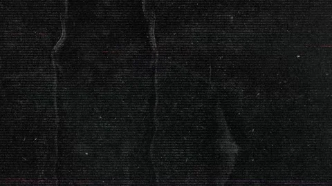 Dark Analog TV Noise Texture With Digital Signal Distortion and Subtle VHS Video stock 335296127