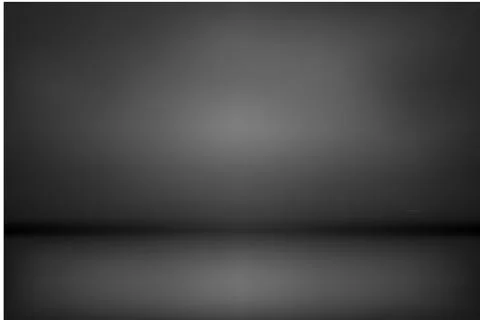 Dark and black gradient studio and room background vector. Stock-Illustration