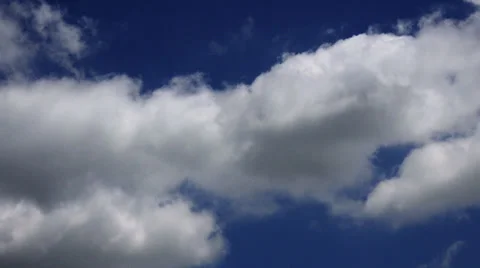 Dark and blue clouds time lapse Stock Footage 39908803