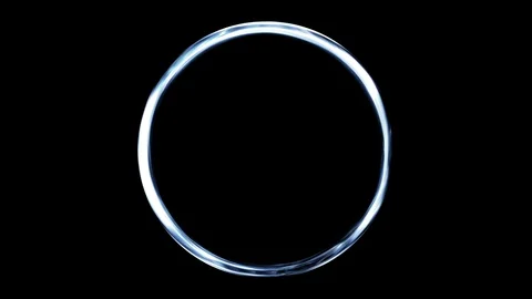 Dark and circular crystal ball Stock Footage 89890733