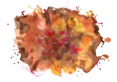 Dark and deep watercolor pattern Stock Illustration