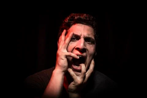 Dark and dramatic scenes Stock Photos