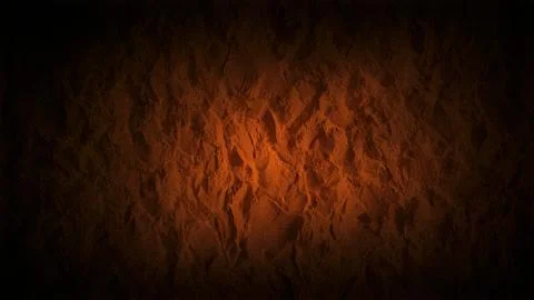 Dark and earthy stone wall texture with a subtle orange glow in the center... 스톡 일러스트