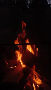 Dark and the flame 스톡 사진