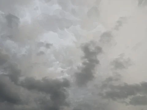 Dark and Light Clouds Creating Dramatic Sky Stock Photos