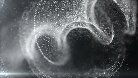 Dark and mysterious particles background Stock Footage 70407608