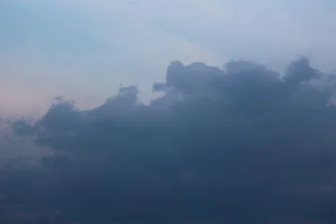 Dark and Stormy clouds background Stock Photos