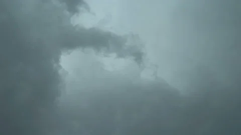 Dark And Threatening Clouds Before Rain Stock Footage 107731105
