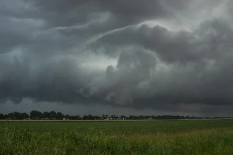 Dark Angry Sky Stock Photos