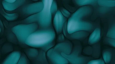 Dark Aqua Abstract Flowing Surface Stock Photos