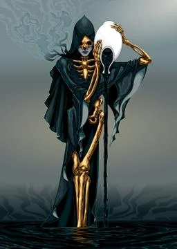 Dark Aquarius Stock Illustration