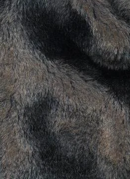 Dark artificial fur background Stock Photos