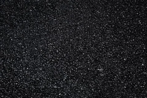 Dark asphalt roadbed. Foto stock