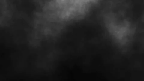 Dark Atmospheric Smoke Cloud Background - 4K Video Stock Footage 341952268