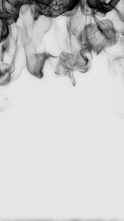 Dark Atmospheric Smoke Sweep With Alpha Channel Stock-Footage 344973706