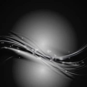 Dark background with abstract waves. Eps 10 vector illustration Dark backg... Stock Photos