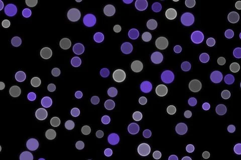 Dark background with blue and gray bokeh lights Stock Illustration