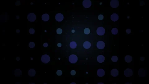 Dark Background with Blue Circles. Stock Footage 334331127