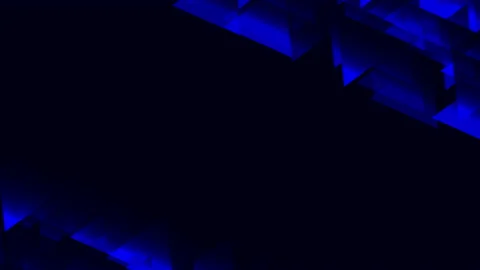 Dark background with blue elements in 4k video. Stock Footage 155863196