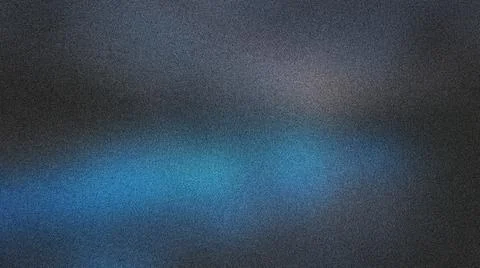 Dark background with blue light spot and grainy texture effect Stock Photos