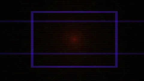 Dark background with blue lines rectangle. Stock Footage 340003546