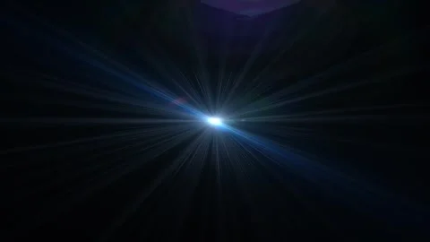 Dark background. Bright blue light bursts Stock-Footage 345420525