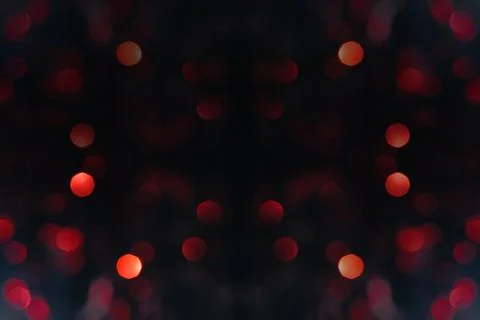 Dark background with bright bokeh. Stock Photos