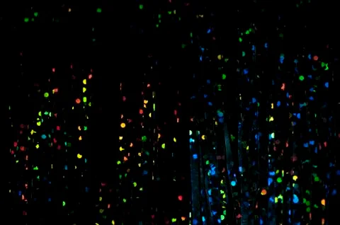 Dark background with bright patterns Stock Illustration