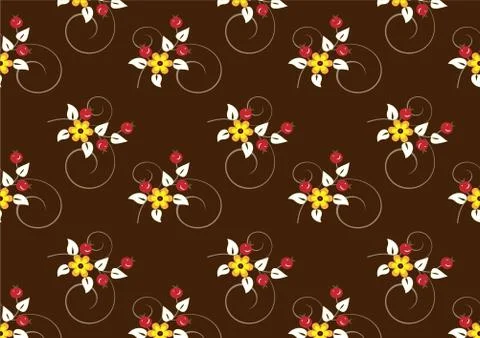 Dark background with bunch. Stock Illustration