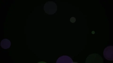Dark background with colorful bokeh lights. Stock Footage 334331242