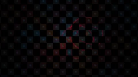 Dark background with colorful pixelated pattern. Stock Footage 337501992