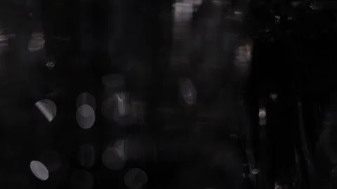 Dark background with crystal lights overlay in black Видео 318592041