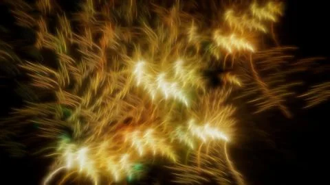 Dark background with dark yellow sharp energy Stock Illustration