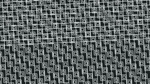 Dark background densely filled with light square grid motifs creating a geome Stockillustratie