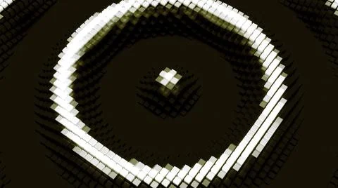 Dark background. Design.A white pattern on a black background that runs in Illustrazione stock